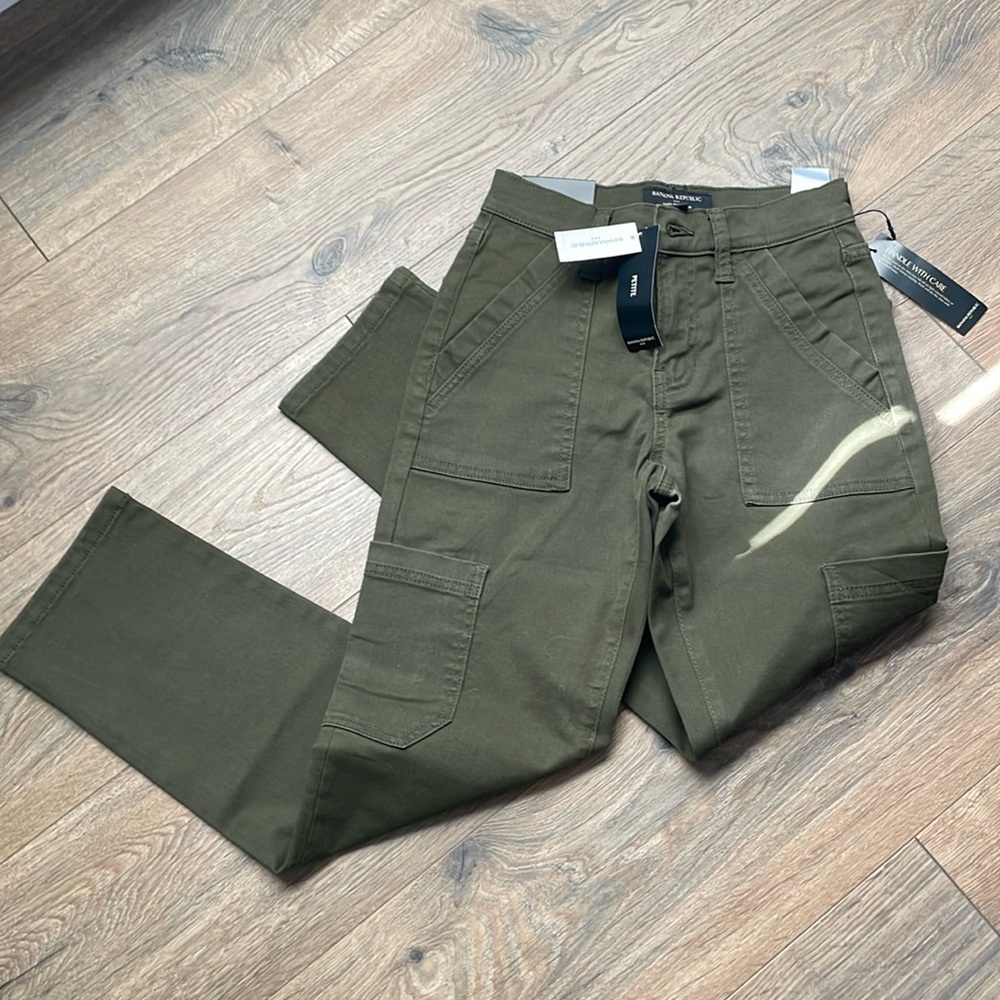 Banana republic cargo slim pants